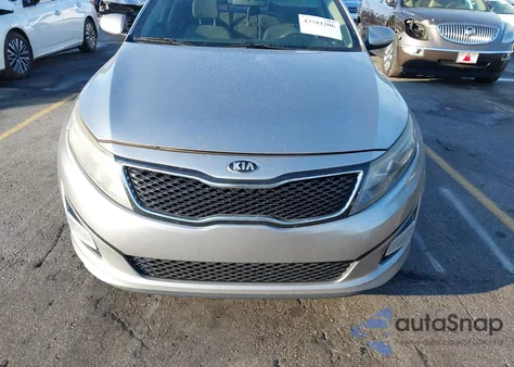 2015 Kia Optima Lx из США, поврежденный, VIN 5XXGM4A75FG450319